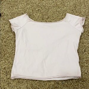Brandy Melville Light pink off the shoulder